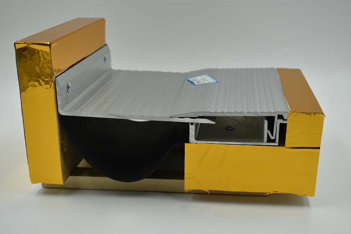 Metal Lock-Type Floor Movement Joint System